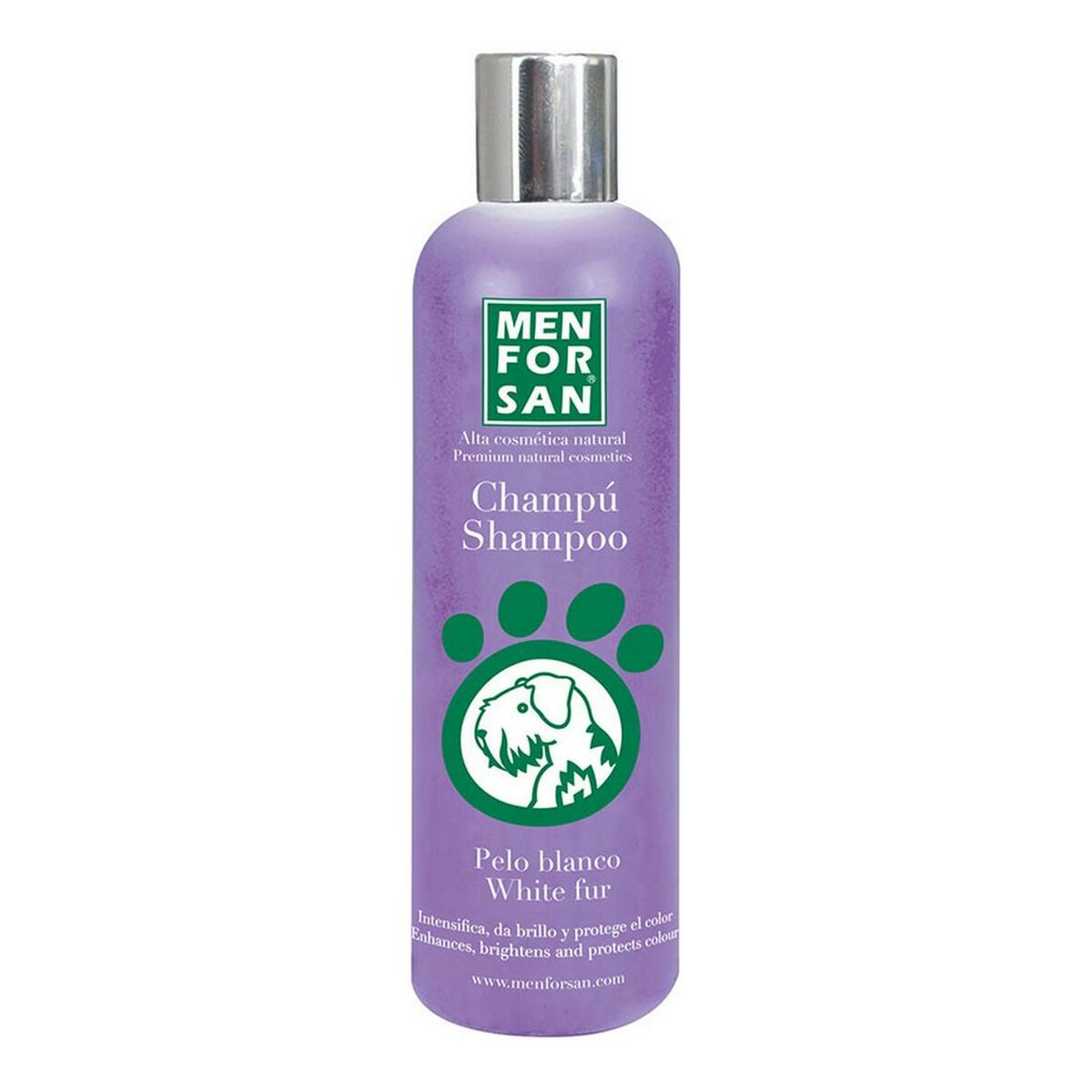 Champú para pelo blanco Menforsan 300ml
