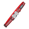 Collar para perros reflectante RedDingo (1,5 x 24-36 cm)