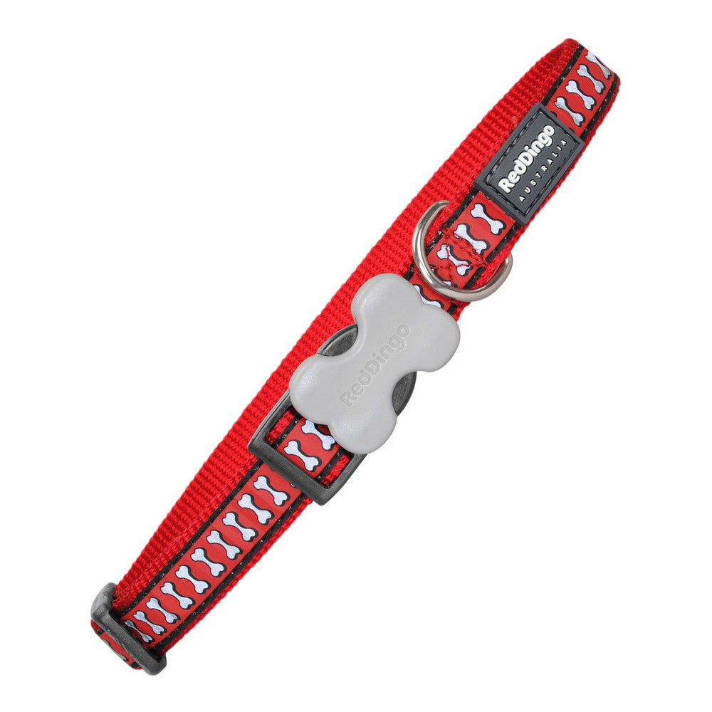 Collar para perros reflectante RedDingo (1,5 x 24-36 cm)