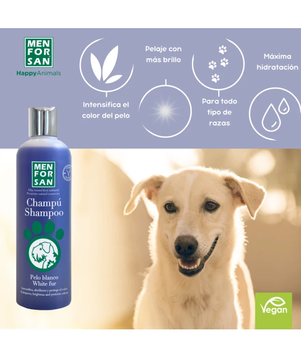Champú para pelo blanco Menforsan 300ml